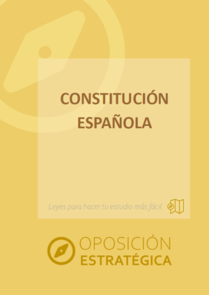 Portada de la Constitución Española de Oposición Estratégica