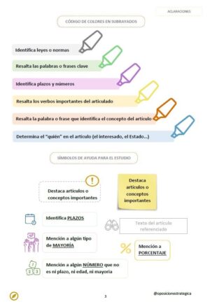LEY 40 aclaraciones código colores