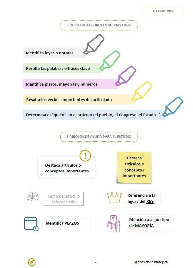 LG aclaraciones código colores