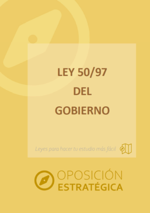 Portada Ley del Gobierno
