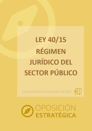 Portada de la Ley 40-2015 de Oposición Estratégica