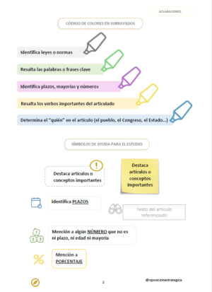 Ley General de Subvenciones con subrayados y anotaciones para oposiciones: imagen 2