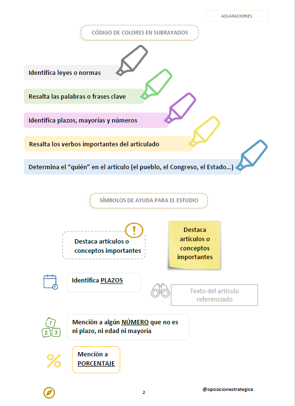 Ley General de Subvenciones con subrayados y anotaciones para oposiciones: imagen 2