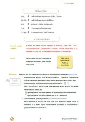Ley Orgánica de Protección de Datos Personales con subrayados y anotaciones para oposiciones: imagen 2