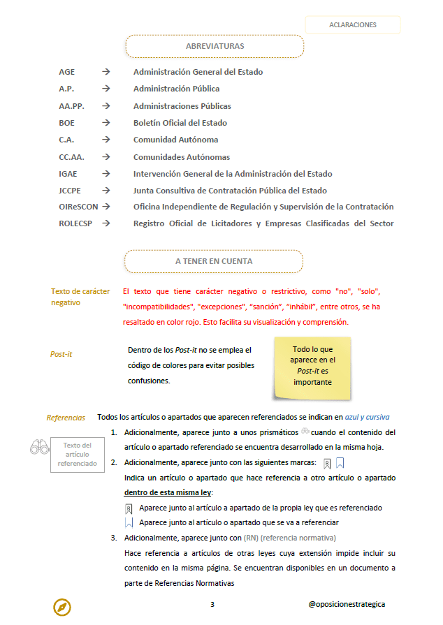 LIBROS TERCERO Y CUARTO Ley de Contratos del Sector Público con subrayados y anotaciones para oposiciones (artículos 316 a 347): imagen 3