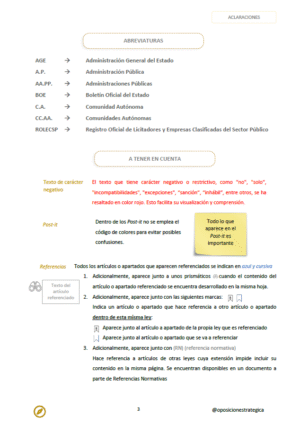 TÍTULO I del LIBRO SEGUNDO de la Ley de Contratos del Sector Público con subrayados y anotaciones para oposiciones (artículos 115 a 230): imagen 2