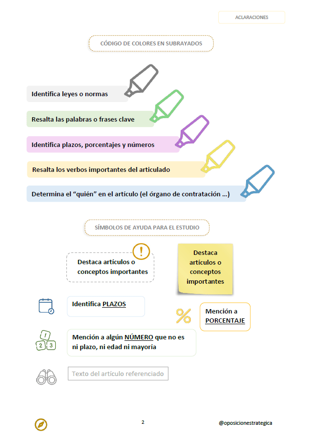 TÍTULO I del LIBRO SEGUNDO de la Ley de Contratos del Sector Público con subrayados y anotaciones para oposiciones (artículos 115 a 230): imagen 3