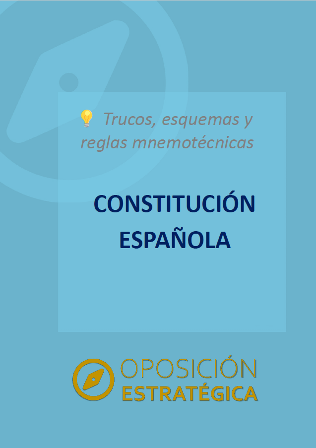 Trucos, esquemas y reglas mnemotécnicas de la Constitución Española: imagen 1
